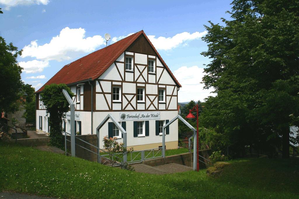 Ferienhof An Der Weide Kurort Gohrisch Exterior foto